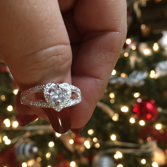 Women bride rings cute hot sale silver ring jew - Picture 2 of 2